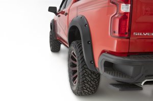 Chevrolet Silverado 1500 LTD Fender Flares - Bushwacker - Pocket Style - Black - 2022+