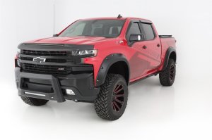 Chevrolet Silverado 1500 LTD Fender Flares - Bushwacker - Pocket Style - Black - 2022+