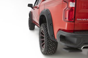 Chevrolet Silverado 1500 LTD Fender Flares - Bushwacker - Pocket Style - Black - 2022+