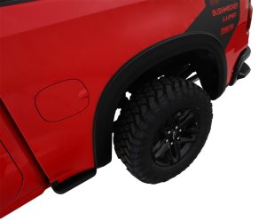 Chevrolet Silverado 1500 LTD Fender Flares - Front + Rear - Bushwacker - OE Style Smooth Finish - Black - 2022+