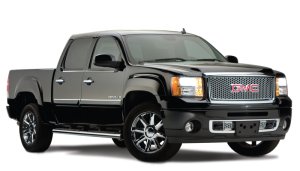 GMC Sierra 1500 Fender Flares - Front + Rear - Bushwacker - OE Style - Black - `07-`13