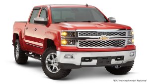 Chevrolet Silverado 2500 HD Fender Flares - Bushwacker - Pocket Style - Black - `15-`18