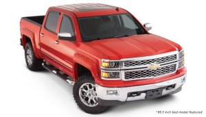 Chevrolet Silverado 2500 HD Fender Flares - Bushwacker - Pocket Style - Black - `15-`18