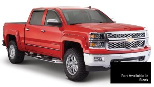 Chevrolet Silverado 1500 Fender Flares - Bushwacker - Pocket Style - Black - `16-`18
