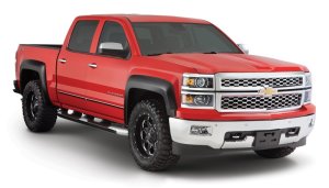 Chevrolet Silverado 1500 Fender Flares - Front + Rear - Bushwacker - Extend-A-Fender Style - Black - `14-`16