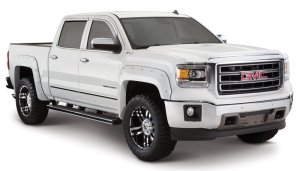 GMC Sierra 1500 Fender Flares - Bushwacker - Boss Pocket Style - Black - `16-`18