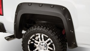 GMC Sierra 1500 Fender Flares - Bushwacker - Boss Pocket Style - Black - `16-`18