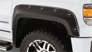 GMC Sierra 1500 Fender Flares - Bushwacker - Boss Pocket Style - Black - `16-`18