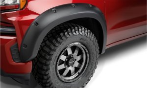 Chevrolet 3500 Fender Flares - Bushwacker - Forge Style - Black - `15-`19