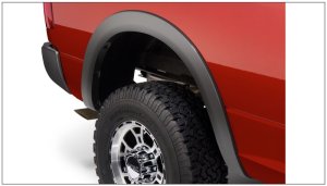 Dodge Ram 2500 Fender Flares - Front + Rear - Bushwacker - OE Style - Black - `10-`18