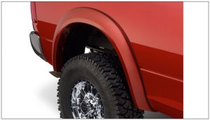 Dodge Ram 2500 Fender Flares - Front + Rear - Bushwacker - Extend-A-Fender Style - Black - `10-`18