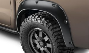 Nissan Frontier Fender Flares - Bushwacker - Pocket Style - Black - `22-`24