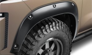 Nissan Frontier Fender Flares - Bushwacker - Pocket Style - Black - `22-`24