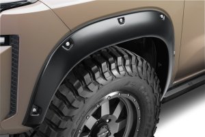 Nissan Frontier Fender Flares - Bushwacker - Pocket Style - Black - `22-`24