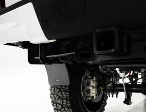 Toyota Tundra Mud Flaps - Rear - Bushwacker - Trail Armor - Black - `14-`21