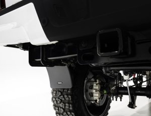 Toyota Tundra Mud Flaps - Rear - Bushwacker - Trail Armor - Black - `14-`21
