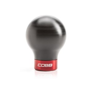 Mitsubishi Evolution Shift Knob - COBB - Race Red - Black w/Red Base - `08-`15