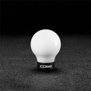 Mazda 6 Shift Knob - COBB - White Knob w/Stealth Black Base - `06-`07 Mazda 6 Shift Knob - COBB - White Knob w/Stealth Black Base - `06-`07