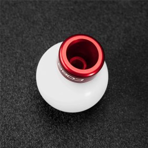 Mazda 6 Shift Knob - COBB - Race Red Base - White - `06-`07 Mazda 6 Shift Knob - COBB - Race Red Base - White - `06-`07