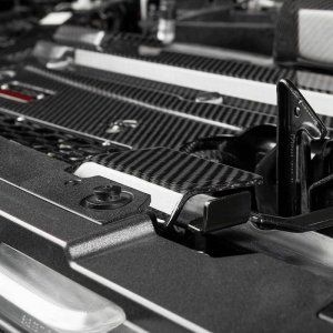 Ford F-150 Radiator Shroud - COBB - Carbon Fiber - Redline - `21-`23