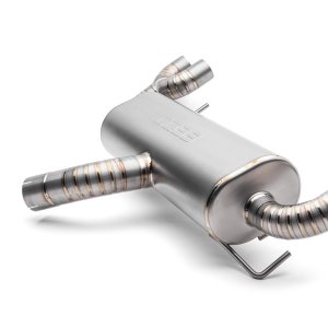 Subaru WRX STI Performance Exhaust - COBB - Cat Back, 3in Titanium - `08-`14