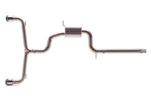 Volkswagen GTI Performance Exhaust - COBB - Cat Back, Titanium - `18-`21