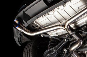 Volkswagen GTI Performance Exhaust - COBB - Cat Back, Titanium - `18-`21