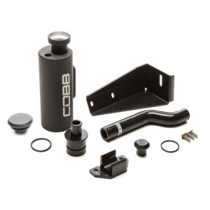 Subaru WRX STI Coolant Overflow Tank - COBB - With Washer Fluid Relocation Kit - `04-`07