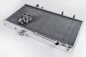 Acura Integra Radiator - CSF - All-Aluminum with B-Tube Technology - Aluminum - `94-`01