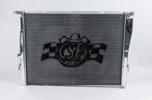 BMW 3 Series Radiator - CSF - High-Performance All-Aluminum with B-Tube Technology - Smooth Satin Finish - `99-`06
