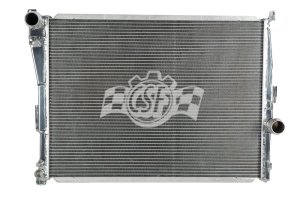 BMW Z4 Radiator - CSF - High-Performance All-Aluminum with B-Tube Technology - Smooth Satin Finish - `03-`05