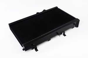 Subaru Impreza Radiator - CSF - High-Performance All-Aluminum, 2-Row Core, B-Tube Technology - Black - `02-`07