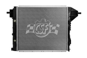 Ford F-250 Super Duty Radiator - CSF - Plastic - `11-`16
