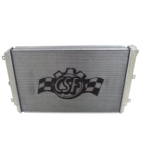 Volkswagen Jetta Radiator - CSF - High-Performance All-Aluminum with B-Tube Technology - Satin - `99-`06