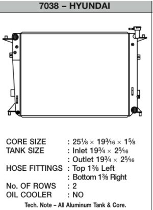 Hyundai Genesis Radiator - CSF - High-Performance All-Aluminum - `10-`12