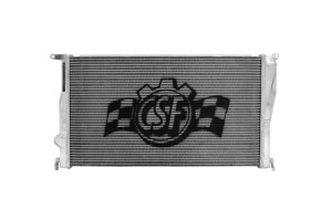 BMW 135i Radiator - CSF - High-Performance All-Aluminum with B-Tube Technology - Smooth Satin - `08-`11