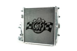Porsche GT3 Radiator - Left - CSF - All-Aluminum with B-Tube Technology - Smooth Satin Finish - `05-`11