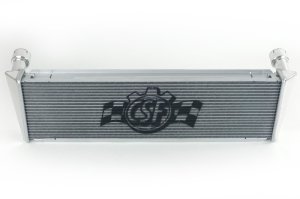 Porsche 911 Turbo Radiator - Center - CSF - High-Performance All-Aluminum - Smooth Satin Finish - `05-`12