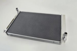 Audi S4 Radiator - CSF - High-Performance All-Aluminum with B-Tube Technology - Satin - `97-`02