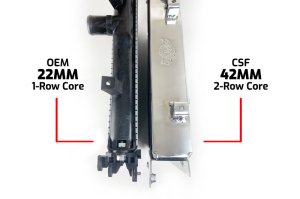 Toyota 4Runner Aluminum Radiator - CSF - High Performance All-Aluminum - `10-`19