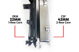 Toyota 4Runner Aluminum Radiator - CSF - High Performance All-Aluminum - `10-`19