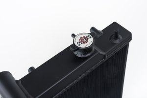 Subaru WRX Radiator - CSF - 2-Row 42mm Race-Spec All Aluminum with B-Tube Technology - Black - `08-`14