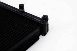 Subaru WRX STI Radiator - CSF - 2-Row 42mm Race-Spec All Aluminum with B-Tube Technology - Black - `08-`14