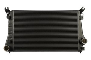 Chevrolet Silverado HD Intercooler - CSF - Heavy Duty Bar & Plate Construction, All-Aluminum Cast End Tanks, Thermal Rejection Powder-Coating - `11-`12