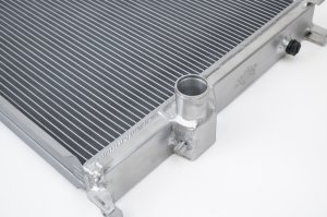 BMW 3 Series Radiator - CSF - All-Aluminum, 2-Row 42mm Core (B-Tube), includes oil cooler and 16-inch SPAL fan brackets - Satin - `99-`06 BMW 3 Series Radiator - CSF - All-Aluminum, 2-Row 42mm Core (B-Tube), includes oil cooler and 16-inch SPAL fan brackets - Satin - `99-`06