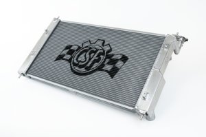 Subaru Impreza Radiator - CSF - CSF 7216 - High-Performance All-Aluminum 42mm 2-Row Radiator with B-Tube Technology - Satin Finish - `17-`22