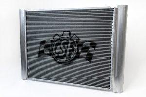 BMW M5 Radiator - CSF - Aluminum High-Performance, 2-Row 42mm Core, B-Tube Technology - Satin Finish - `06-`10