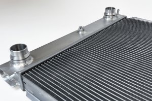 BMW M5 Radiator - CSF - Aluminum High-Performance, 2-Row 42mm Core, B-Tube Technology - Satin Finish - `06-`10