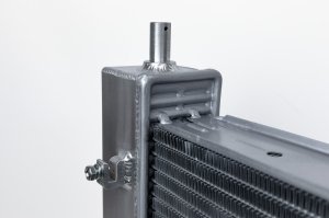 Chevrolet C6 Radiator - CSF - High Performance All-Aluminum - Smooth Satin Finish - `05-`13