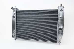 Chevrolet C6 Radiator - CSF - High Performance All-Aluminum - Smooth Satin Finish - `05-`13